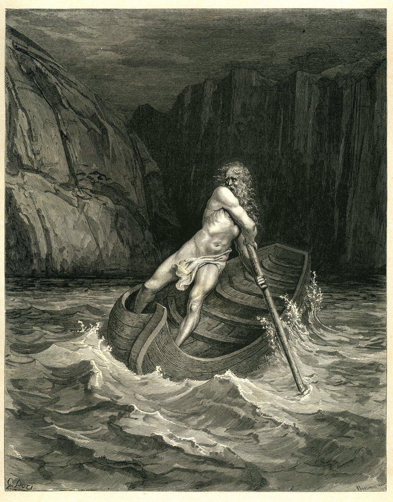 De Hel van Dante Alighieri (de Goddelijke Komedie) door Gustave Dore