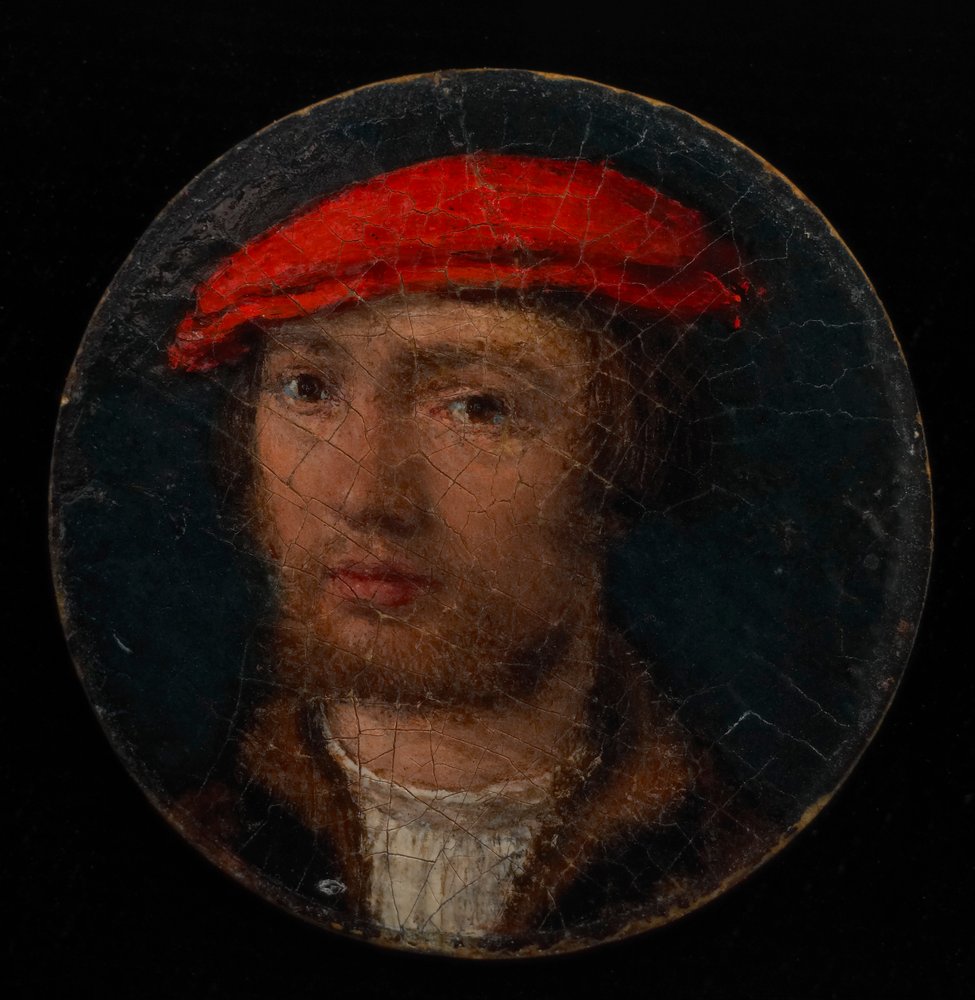Portret van een Jonge Man door Hans Holbein der Jüngere