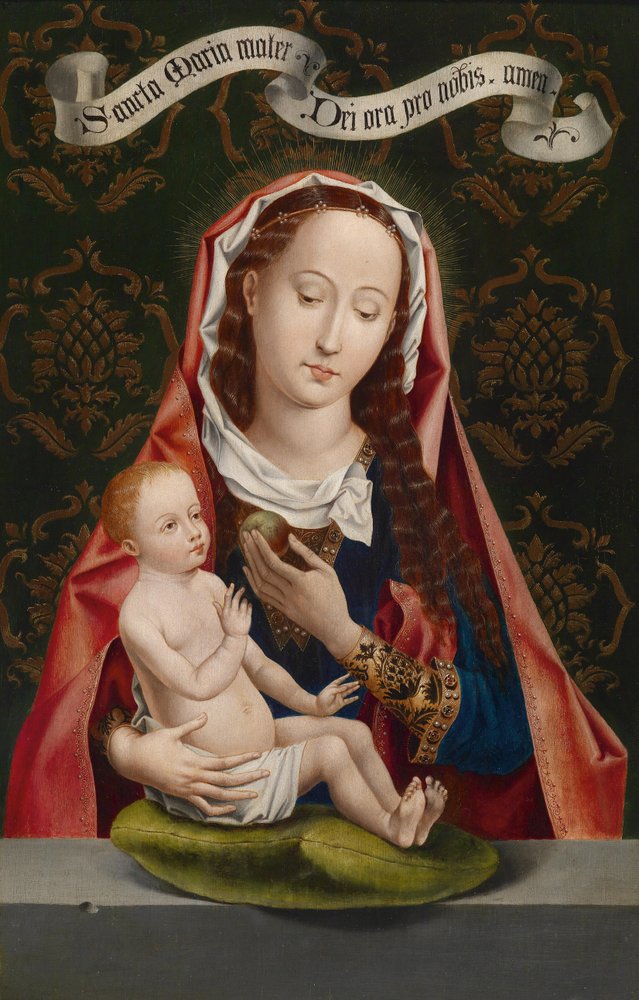 Madonna van de Appel door Hans Memling