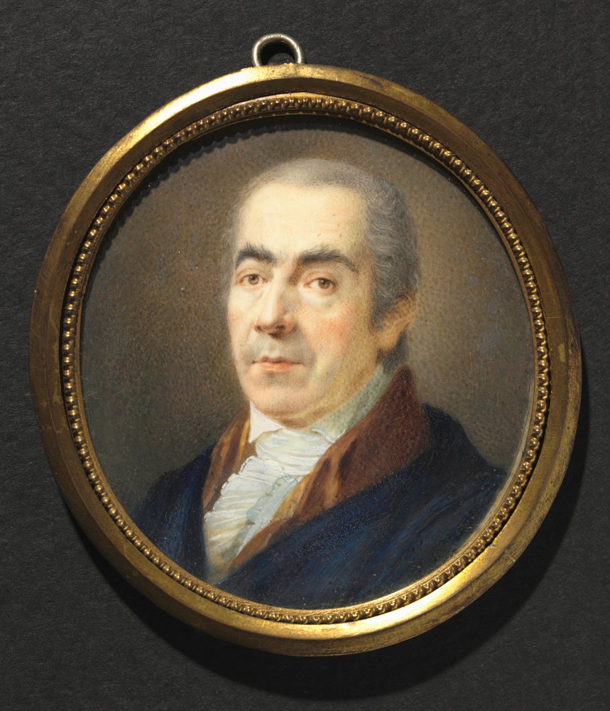 Portret van een man door Heinrich Friedrich Füger