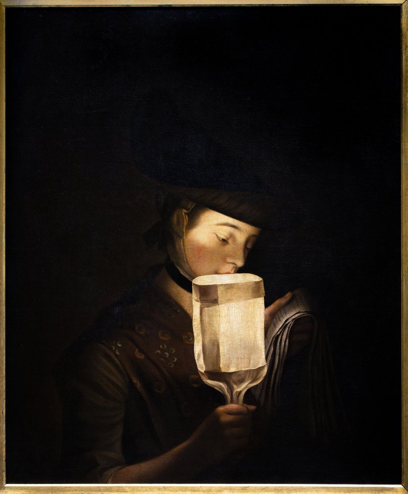 La Jolie ballade zangeres door Henry Robert Morland