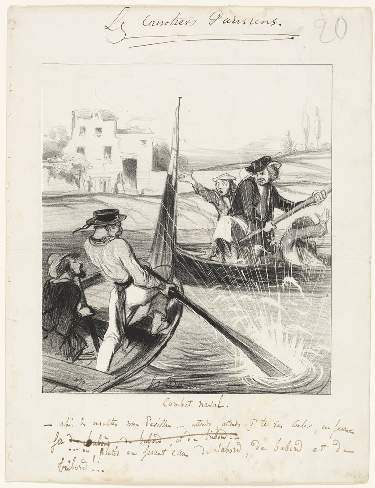 Marine door Honoré Victorin Daumier