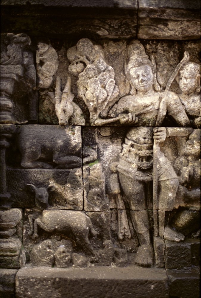 Detail van de buitenkant door Indonesian