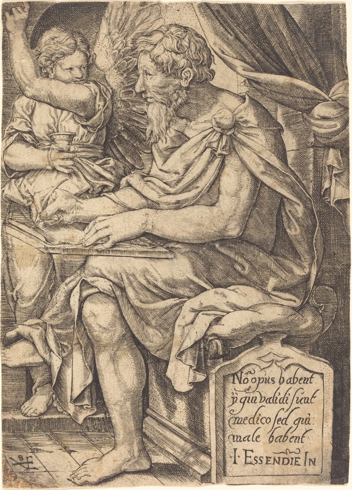Sint Matteüs door Johann Ladenspelder