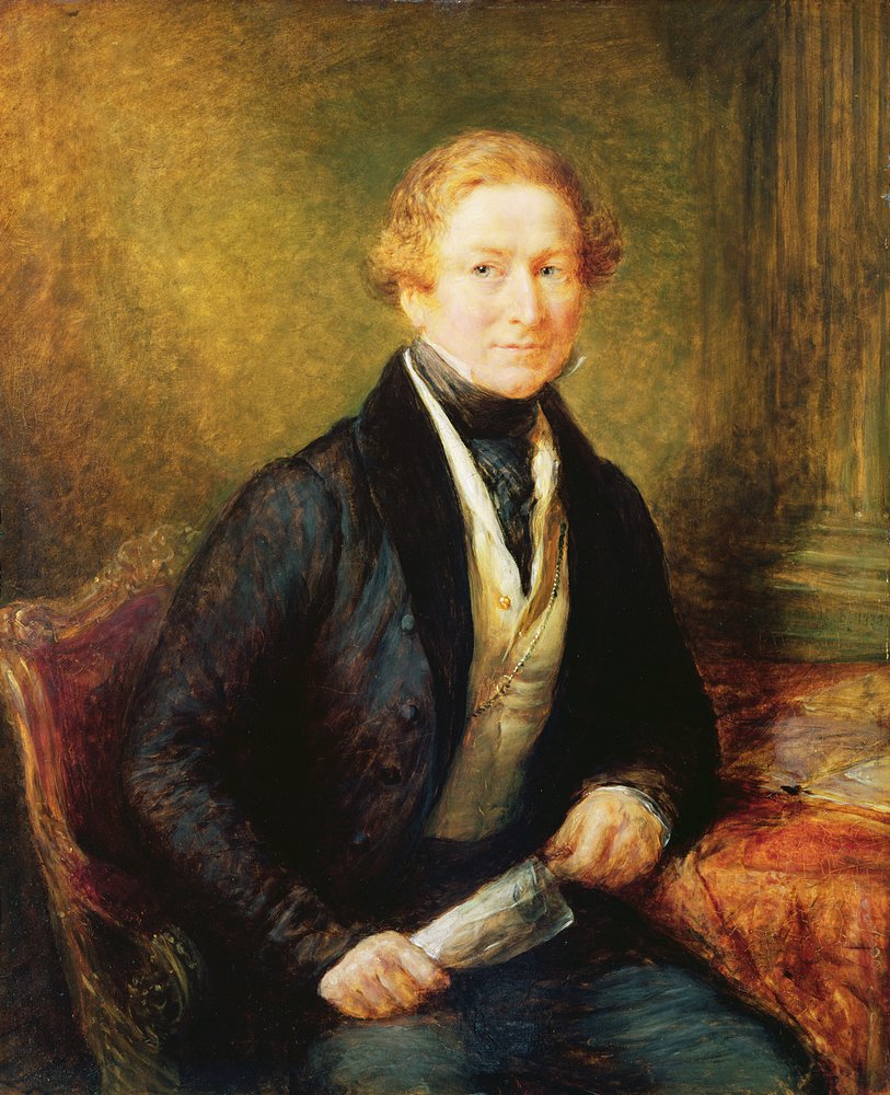 Sir Robert Peel, 1838 door John Linnell