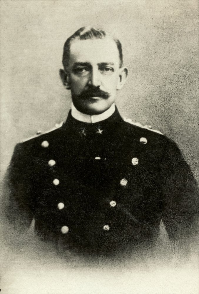 Portret van generaal Emmanuel Philibert De Savoie hertog van Aosta (foto) door Josse Photo