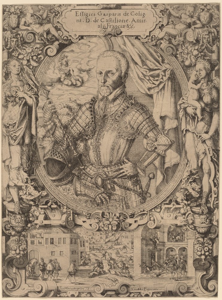 Gaspar de Coligny door Jost Amman
