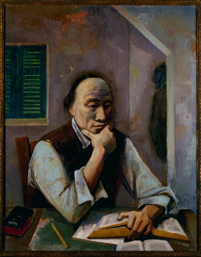 De vertaler door Karl Hofer