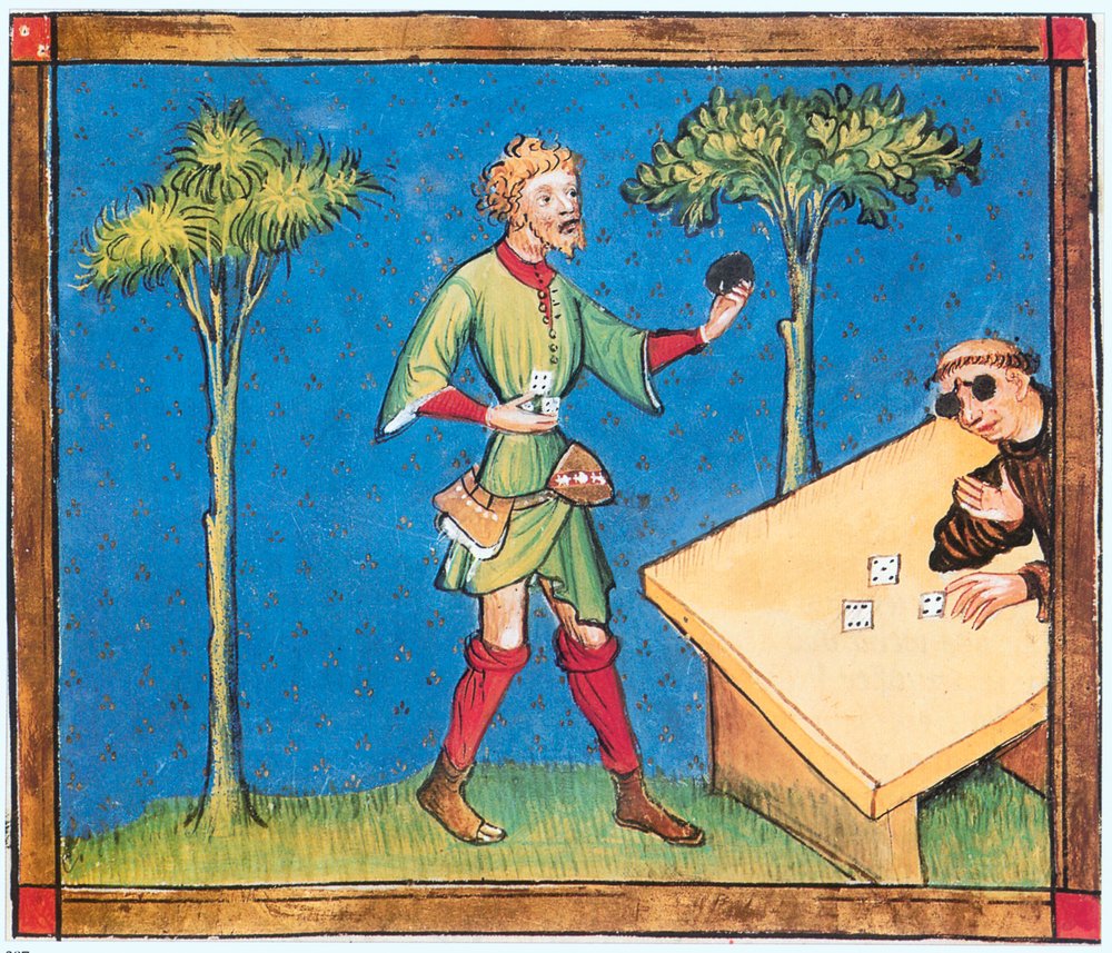 Het boek van het schaakspel, Suiss-Duits, einde 14e door Konrad von Ammenhausen