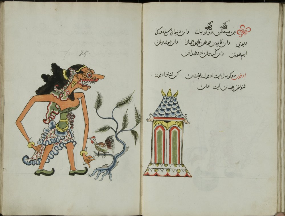 Wukon Jawa, MS 41 p.50, afbeelding 25 door Malay Malay