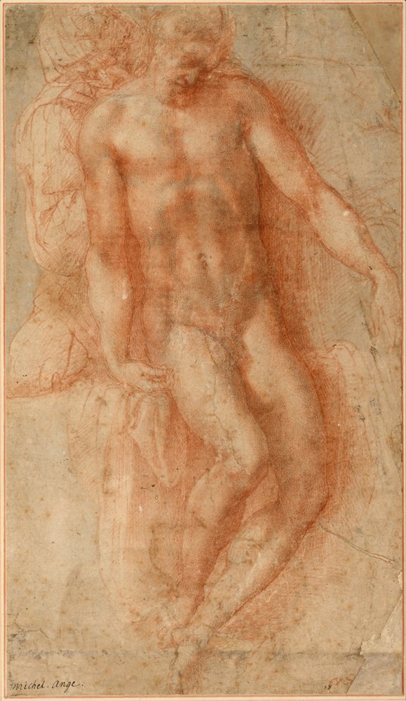 Pieta, ca. 1530-1536 door Michelangelo