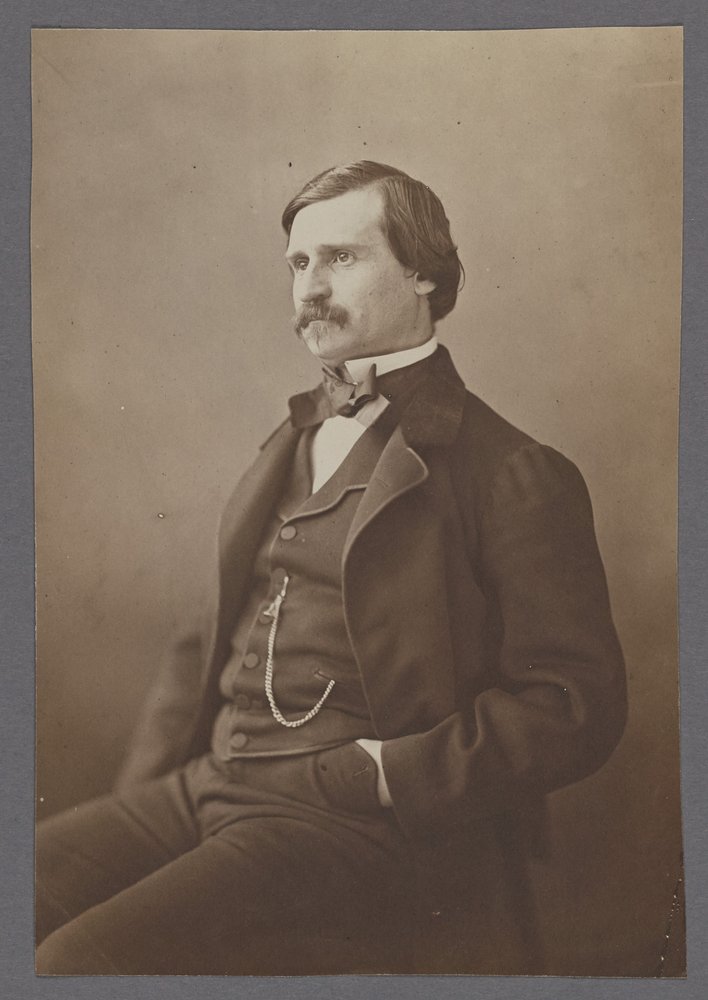 Henri Nicolle, literatuurwetenschapper door Nadar [Gaspard Félix Tournachon]