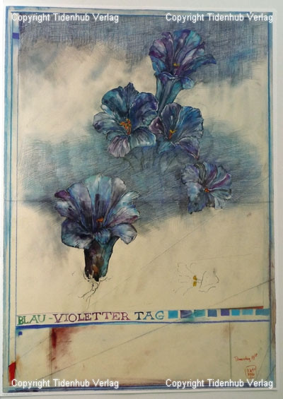 Blauw-violette dag door Ole West