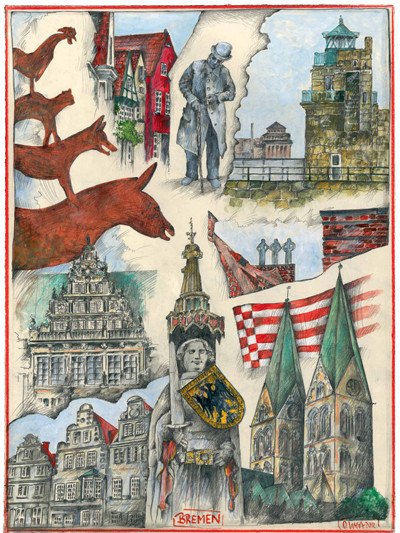 Bremen door Ole West
