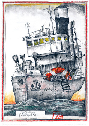 Het schip van de fortuinzoeker door Ole West