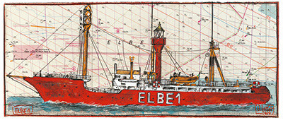 Elbe 1 door Ole West