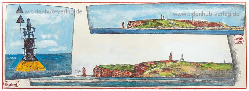 Helgoland door Ole West