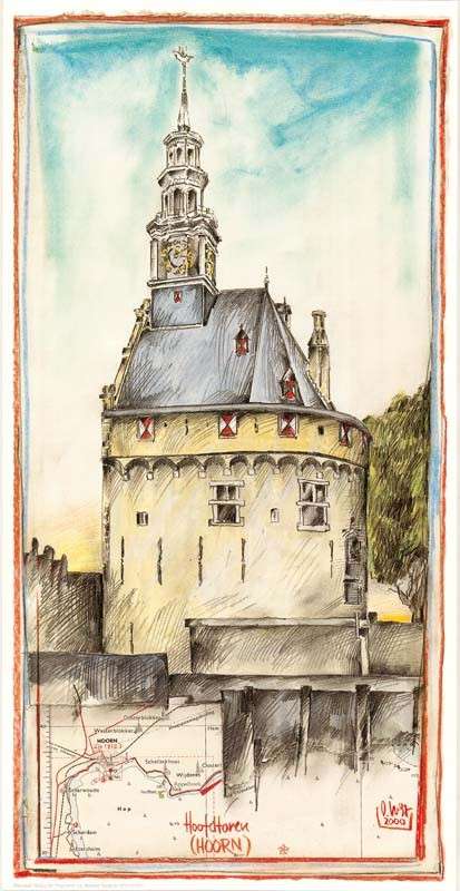 Hoofdtoren (Hoorn), Nederland door Ole West