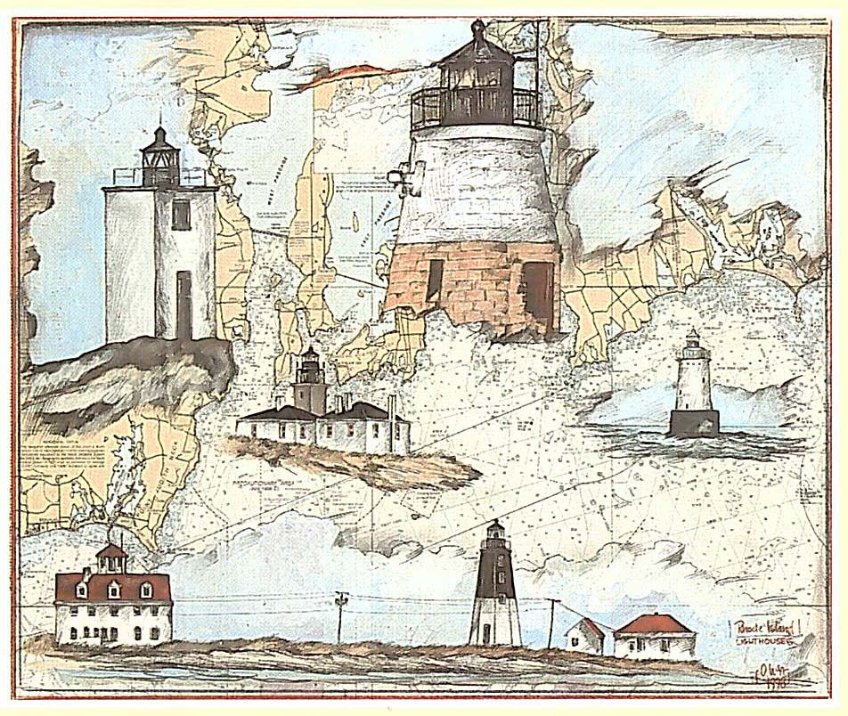 Rhode Island door Ole West