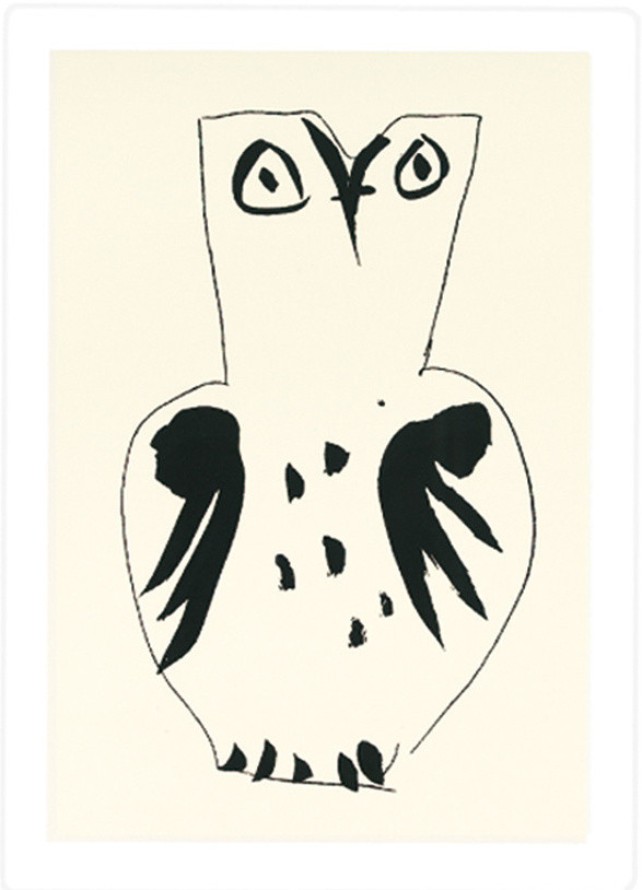 Uil door Pablo Picasso