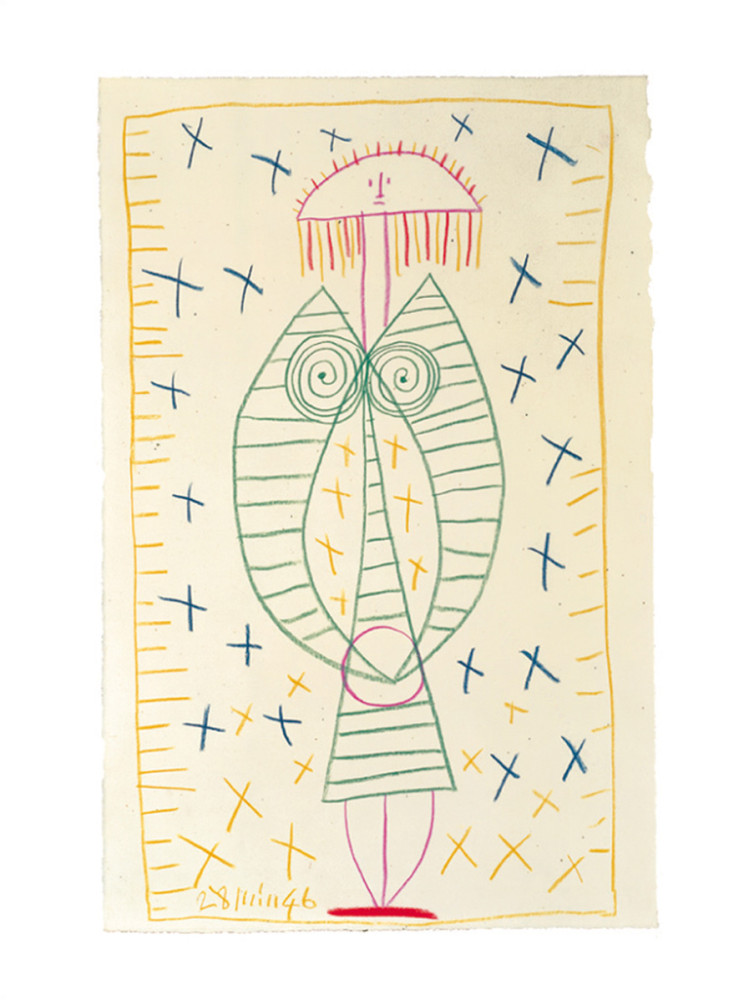 Staande vrouw (Ki. 2) door Pablo Picasso