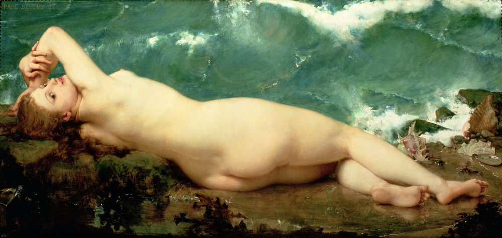 De Parel en de Golf, 1862 door Paul Baudry