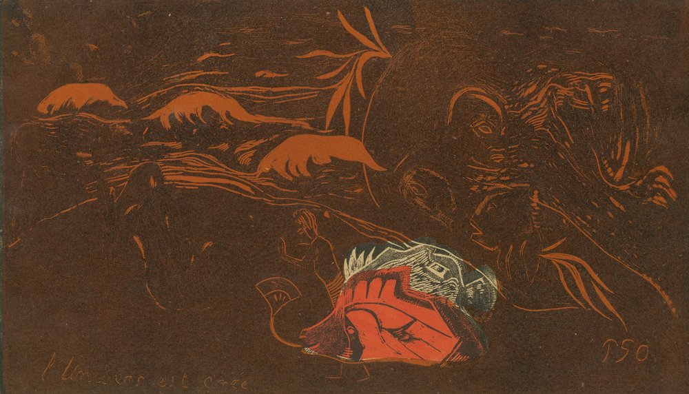 Het Universum is Geschapen, ca. 1894 door Paul Gauguin