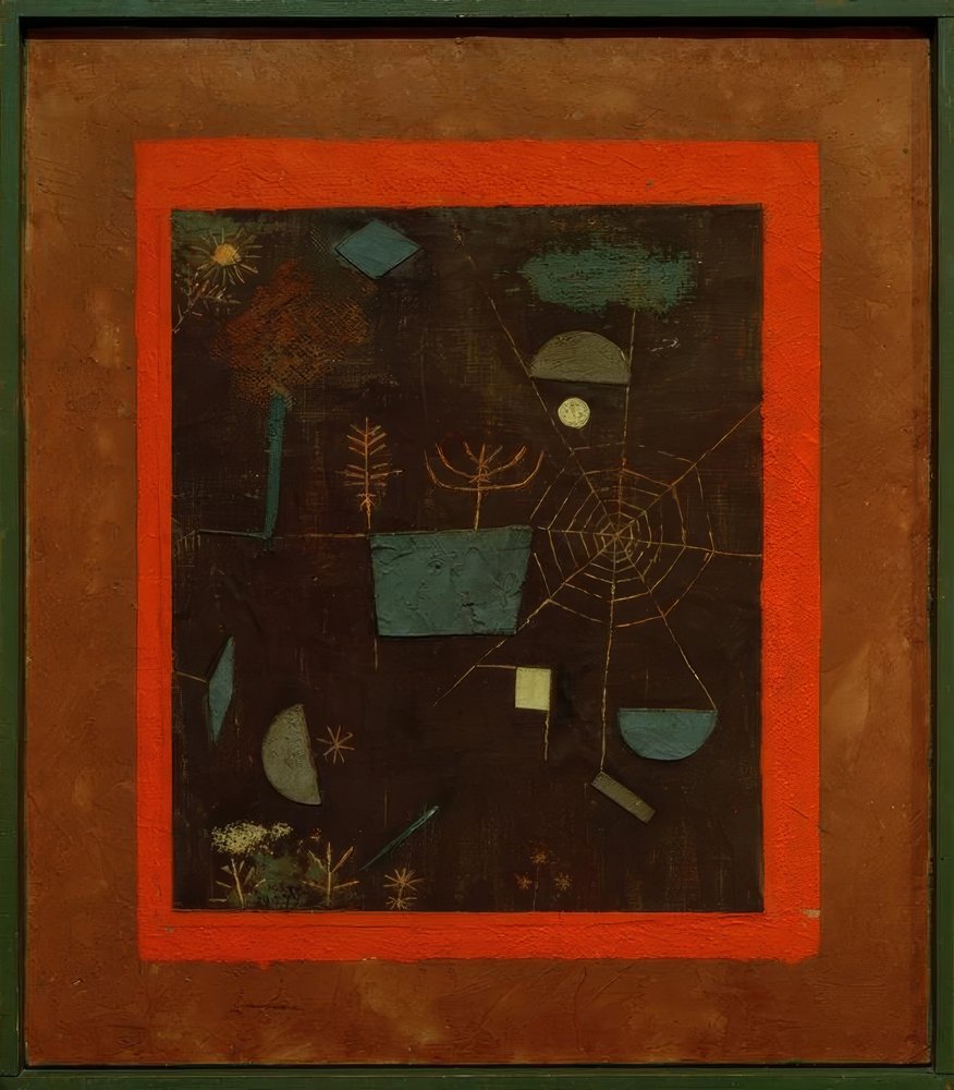 Spinnenweb door Paul Klee