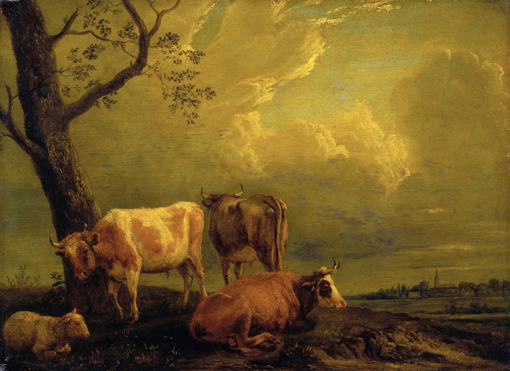 Vee en Schapen door Paulus Potter