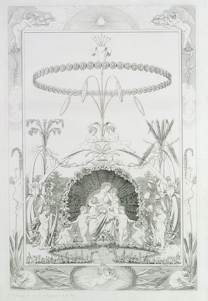 Dag, 1805 door Philipp Otto Runge