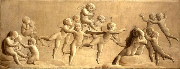 De Triomf van Liefde, 1802 door Philipp Otto Runge