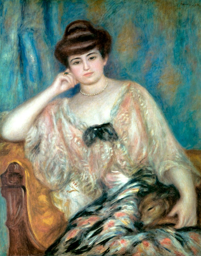 Misia Sert, 1904 door Pierre-Auguste Renoir