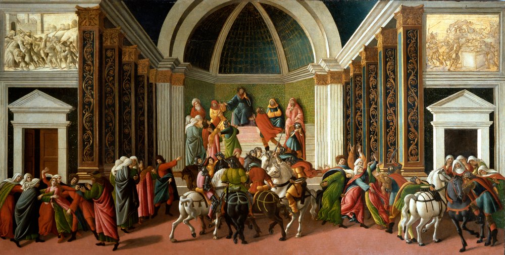 Het verhaal van Virginia door Sandro Botticelli