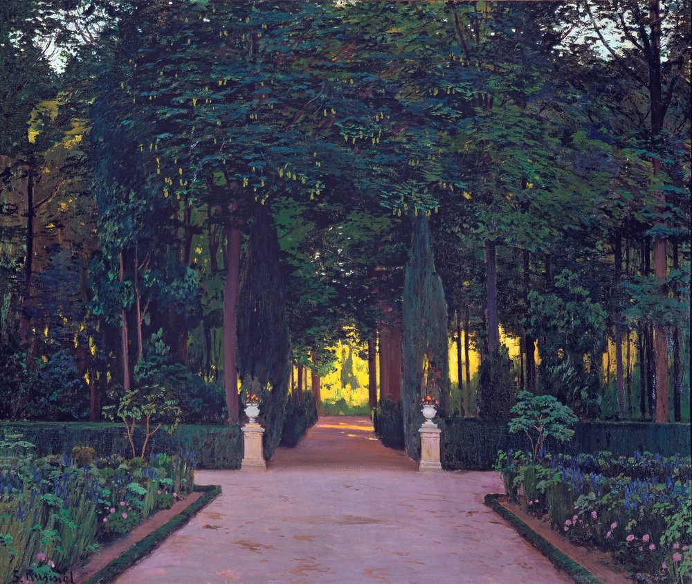 Tuin van Aranjuez door Santiago Rusinol i Prats
