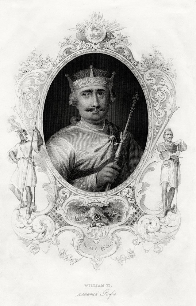 Koning Willem II van Engeland, 1860 door Unbekannt