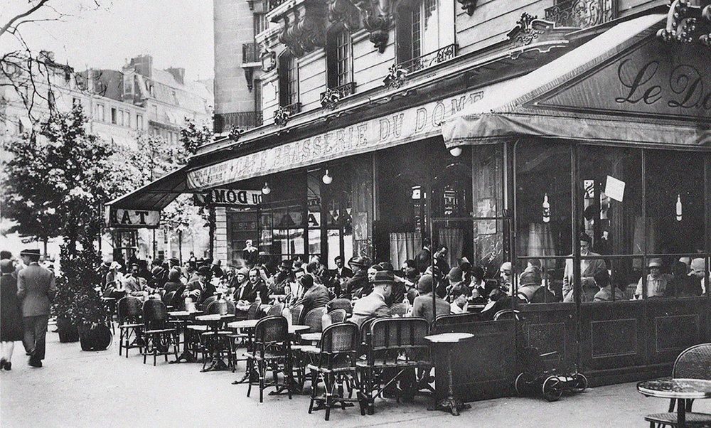 Le Dôme, Boulevard du Montparnasse door Unbekannt