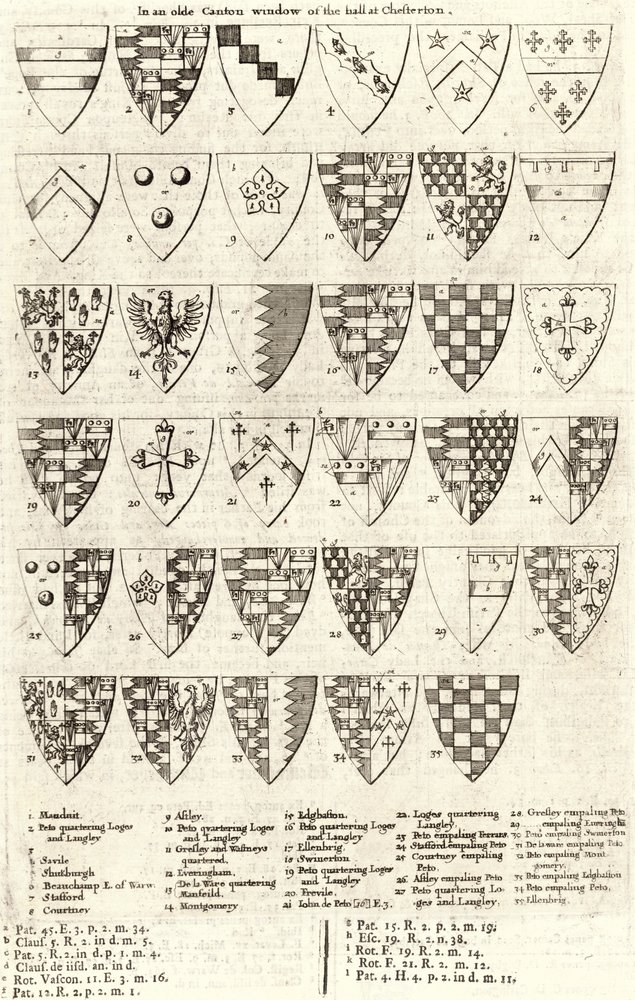 Chesterton (Peto) (staat 2) door Wenceslaus Hollar