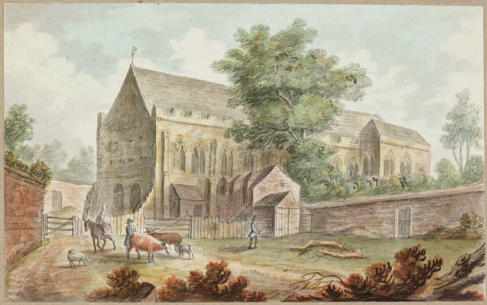 Landelijke Kerk door William Beilby