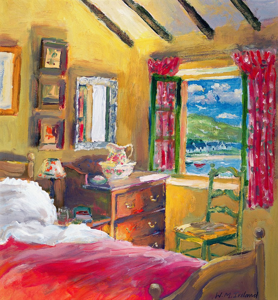 Uitzicht op Arran, c.2000 door William Ireland