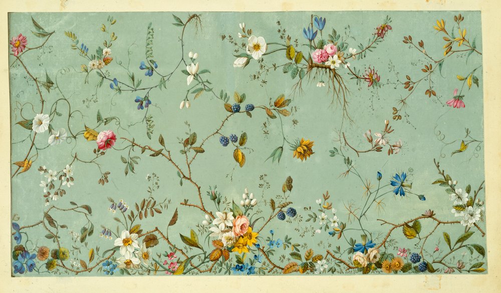 Marmeren eindpapier door William Kilburn