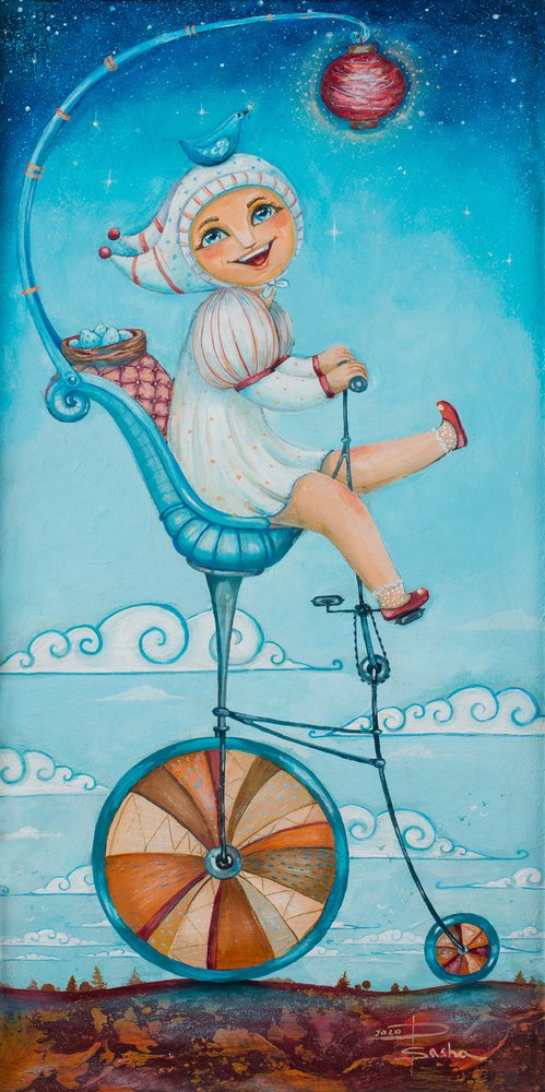 Speelse sterrenrit voor kinderen door Aleksandra Paranchenko