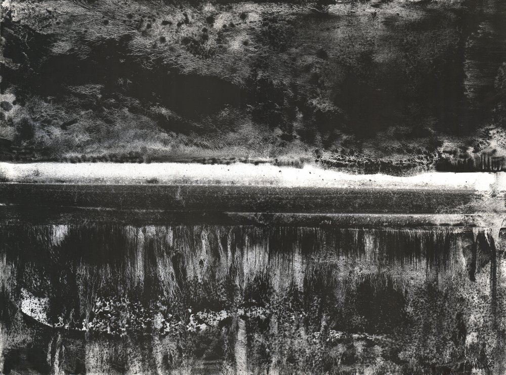 Weerspiegeling van de verduisterde horizon door Alex Walsh