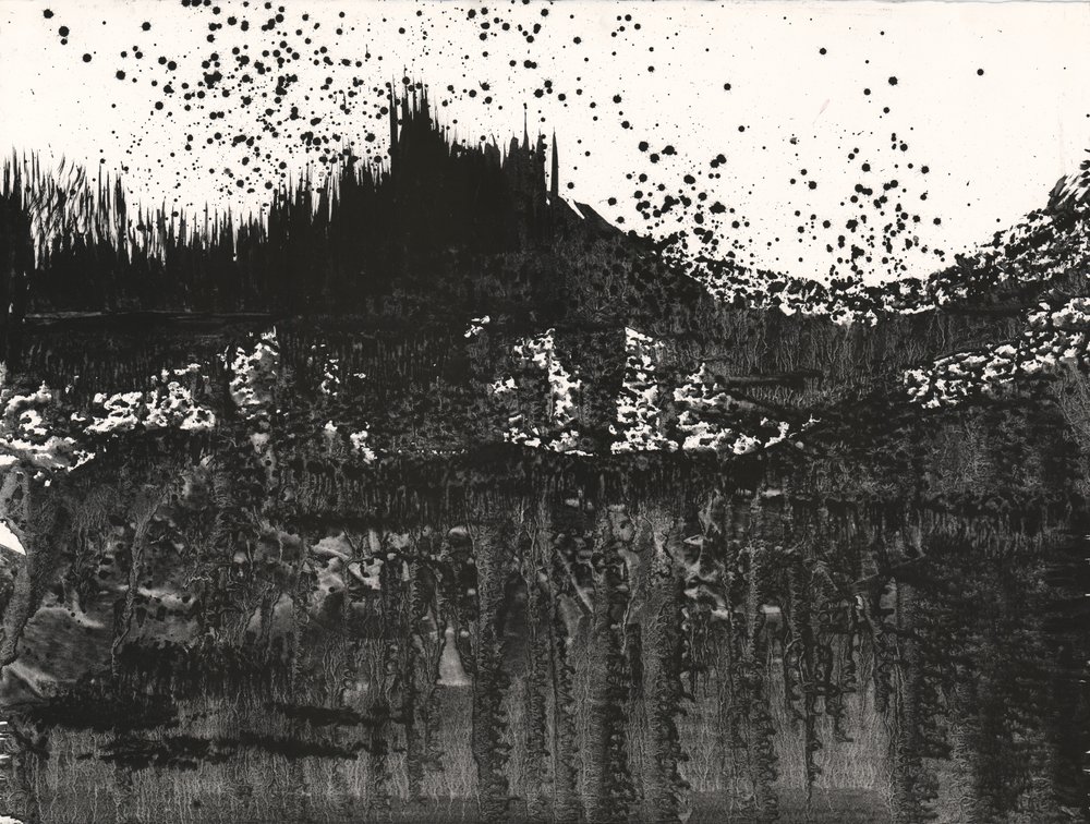 Jagged Ink Landschap door Alex Walsh