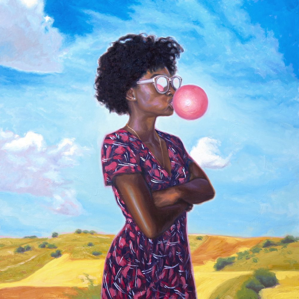 Zelfverzekerde Bubble Gum Pop door Alexander Grahovsky