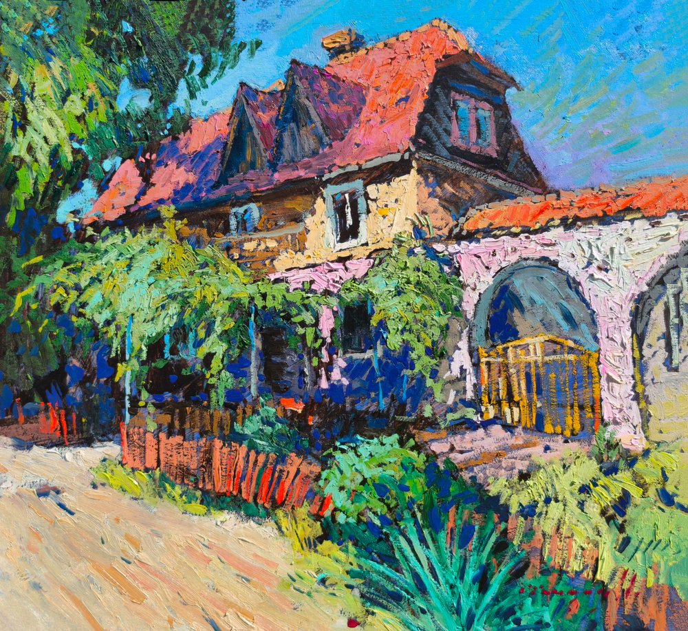 Charmant dorpshuis door Alexander Shandor