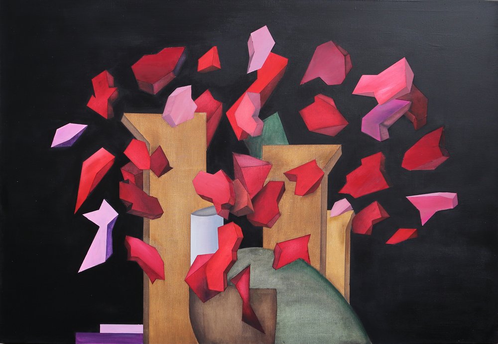 Abstracte geometrische fragmenten door Alexander Trifonov