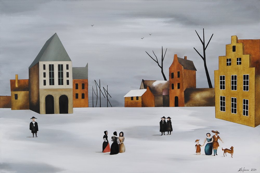 Winterdorpbijeenkomst door Alexander Trifonov