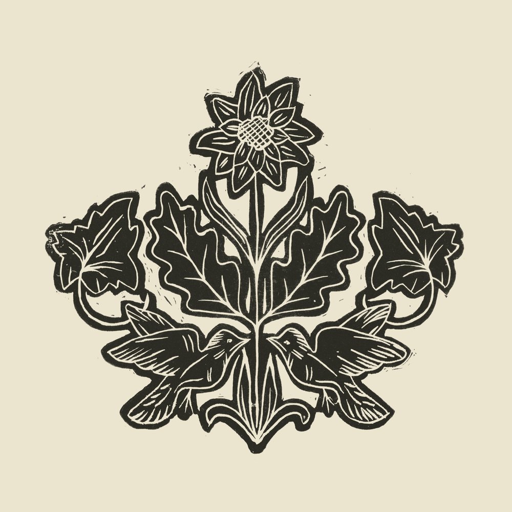 Elegante bloemenvogels door Alexandra Weise