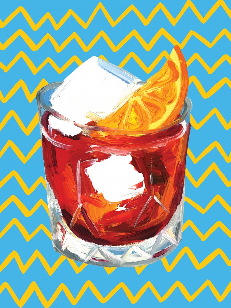 Negroni Blue door Alice Straker