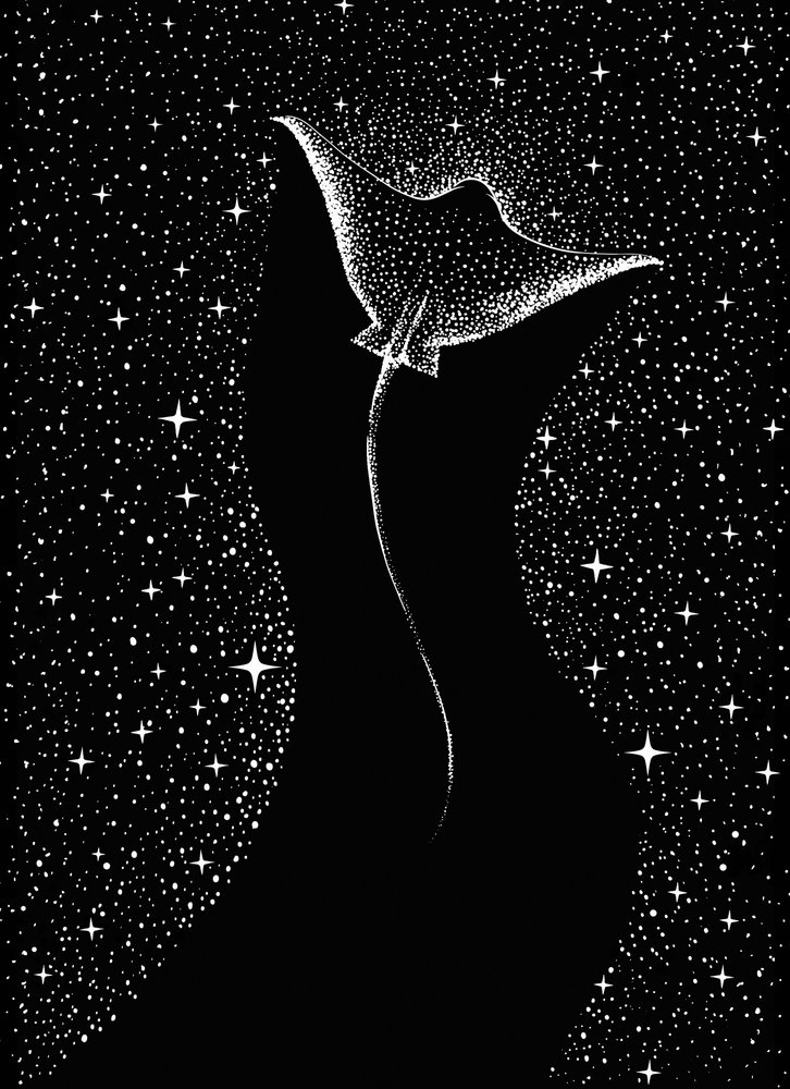 Cosmic Manta Ray door Alirıza ÇAKIR